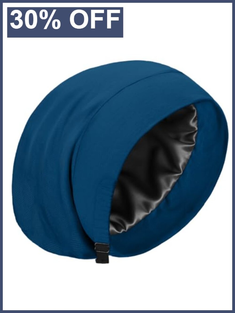 100% Mulberry Silk Lined Sleep Cap Bonnet for Sleeping Women Hair Wrap